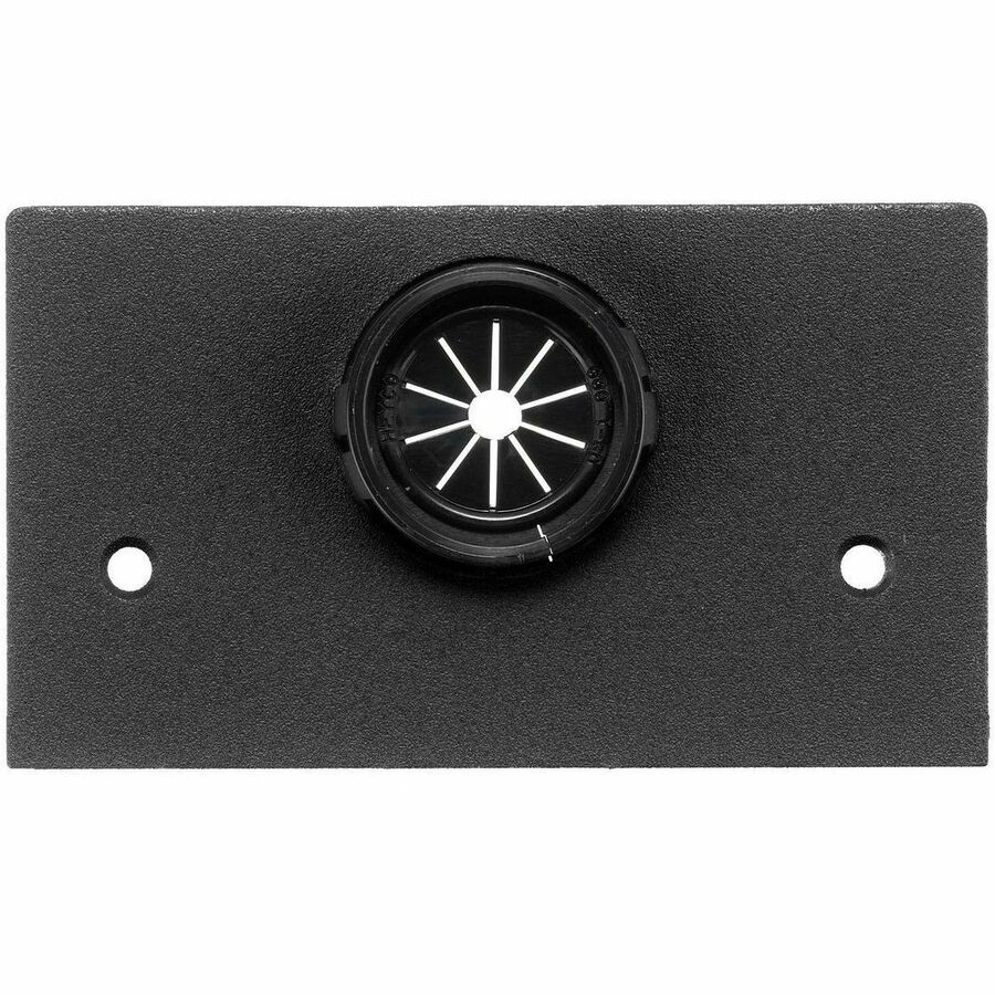 PEDESTAL FACE PLT, BUSHD 1 KO, BK