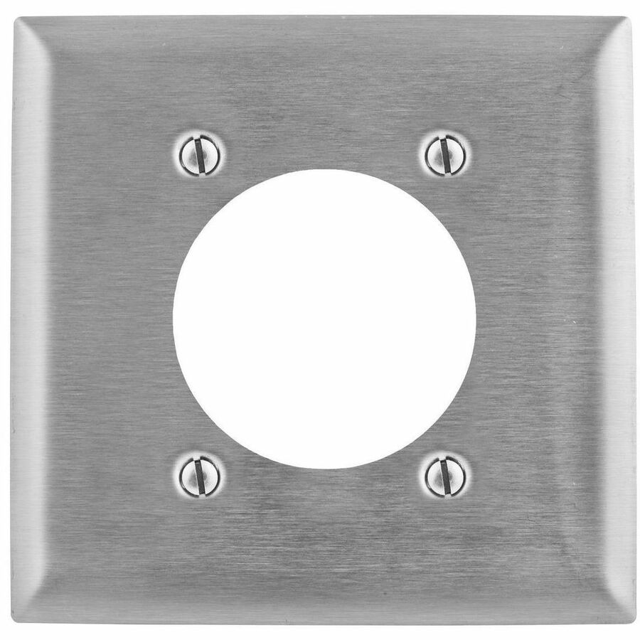 WALLPLATE, 2-G, 2.48, SS