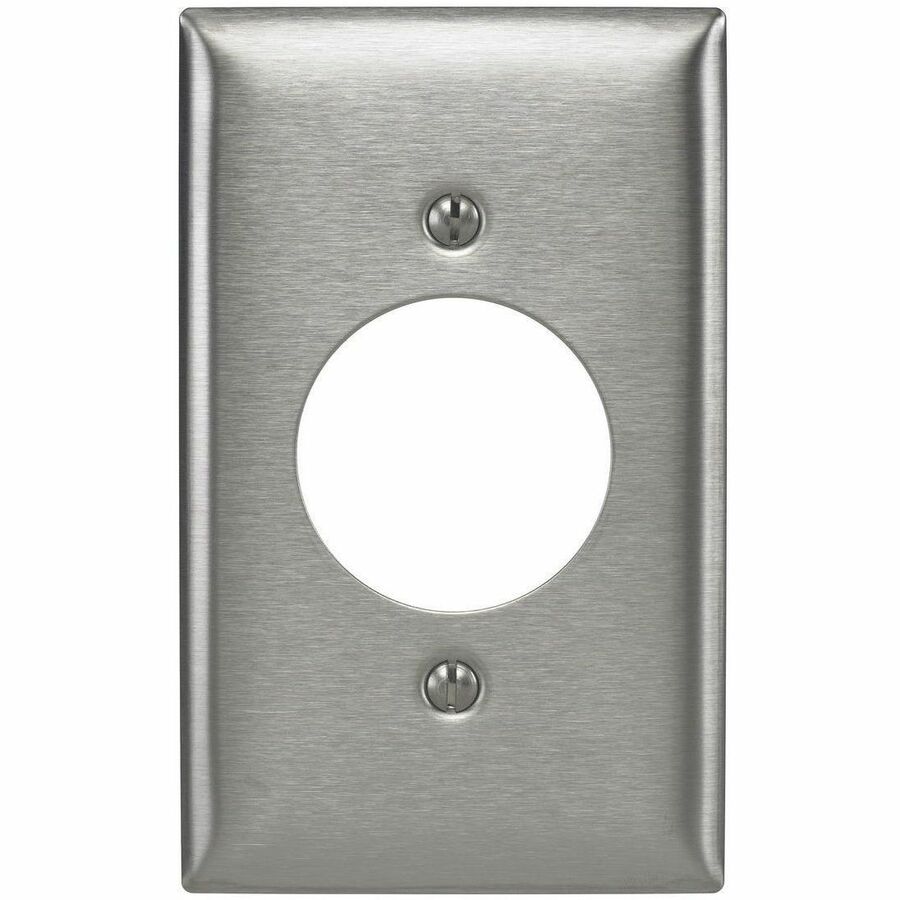WALLPLATE, 1-G, 1.60, SS