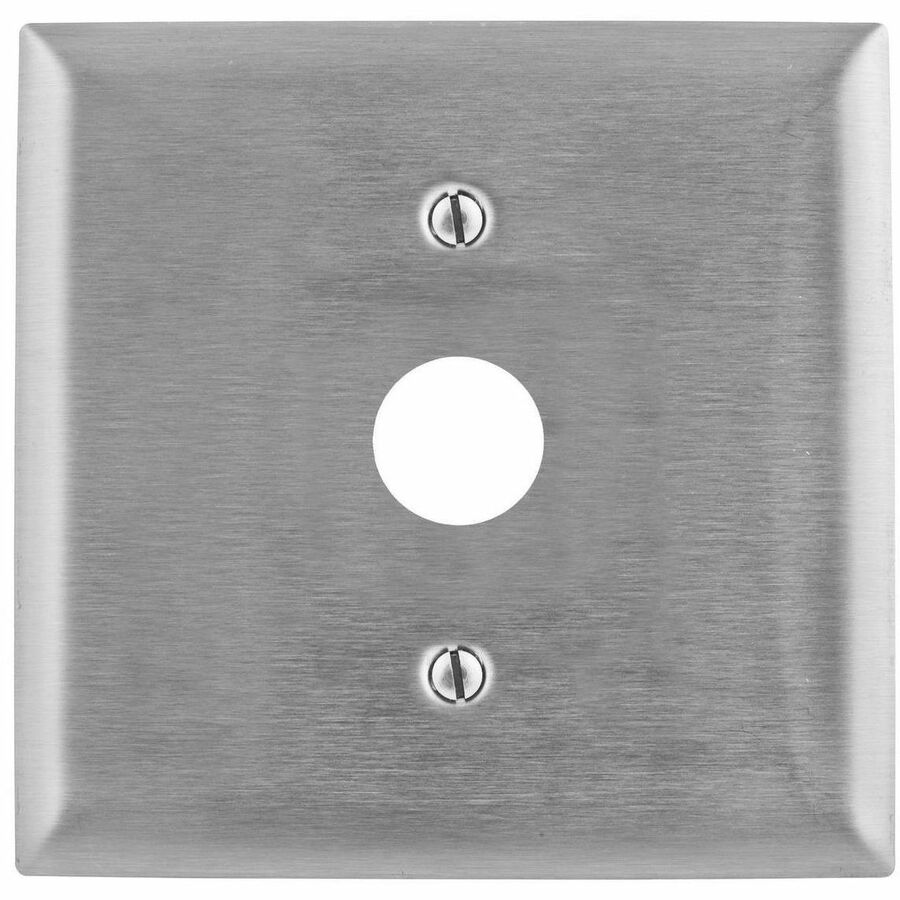 WALLPLATE, 2-G, 1) .64, SS