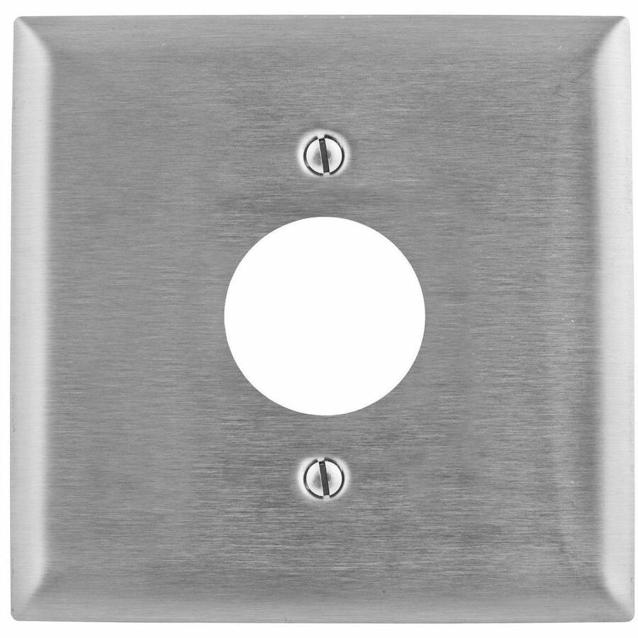 WALLPLATE, 2-G, 1) 1.60, SS