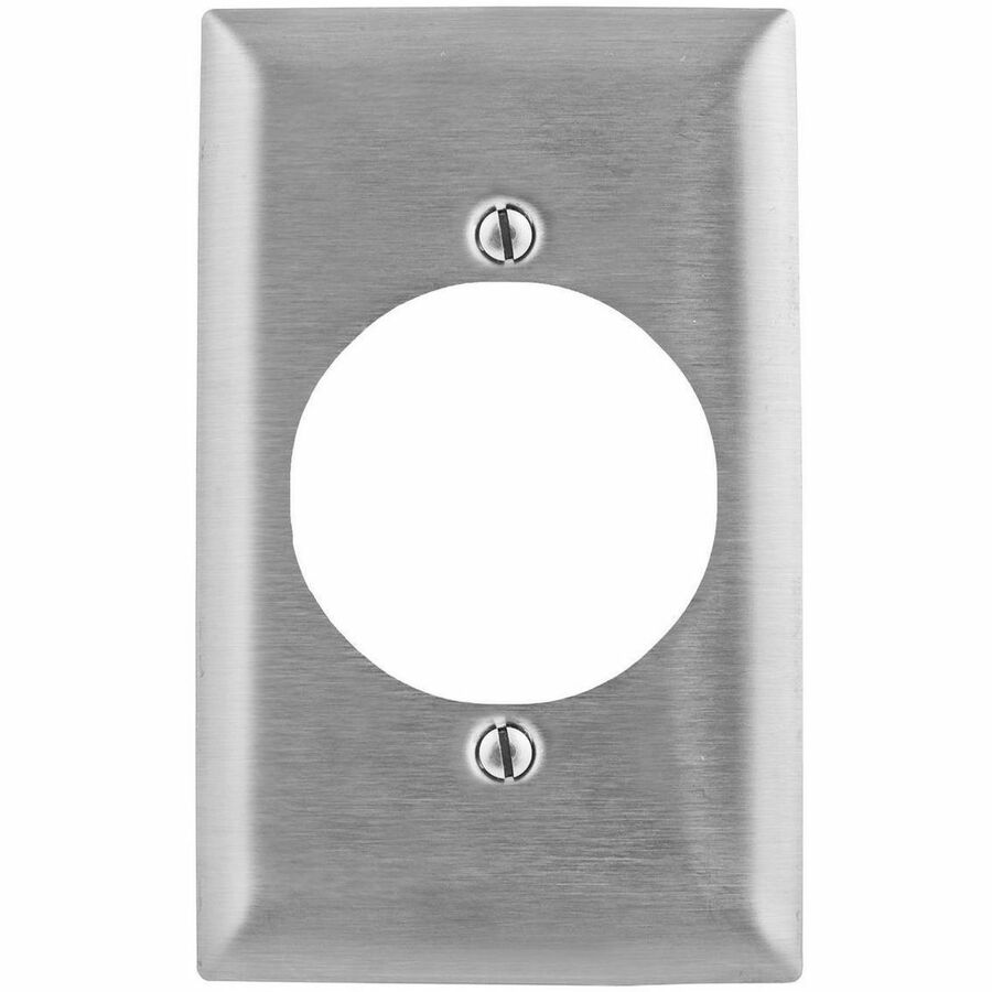 WALLPLATE, JUMBO, 1-G, 2.15, SS