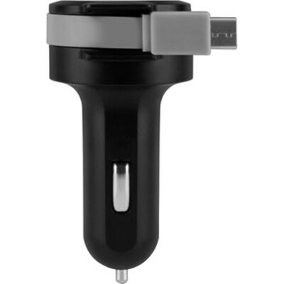 4.8A CAR CHARGER TYPE-C CABLE WBUILT-IN TYPE C CABLE