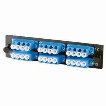 ORTRONICS FIBER ADAPTER PANEL ALLOWS FOR FLEXIBILITY AND EXPANSION WITH AN INDUS