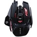 Mad Catz The Authentic R.A.T. PRO S3 Optical Gaming Mouse - Optical - Cable - Black - 1 Pack - USB 2.0 - 7200 dpi - Scroll Wheel - 8 Button(s) - Right-handed Only