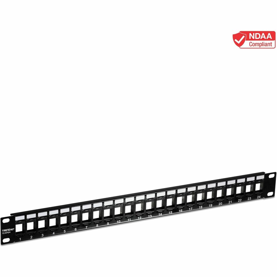 24-PORT BLANK KEYSTONE