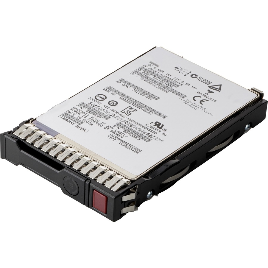 isque SSD enfichable à chaud HPE 480 Go SATA 2,5" SFF - Utilisation mixte Smart Carrier Firmware signé numériquement pour certains serveurs HPE (P09712-B21) - une option