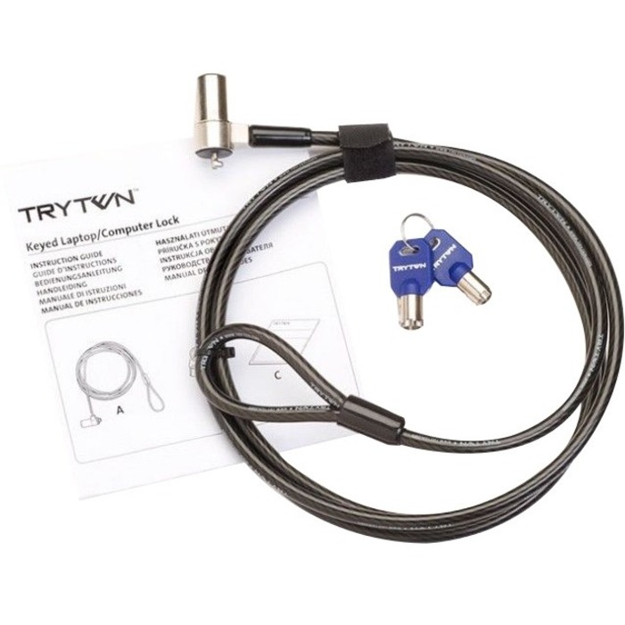 TRYTEN - CABLE LOCK FOR LAPTOP