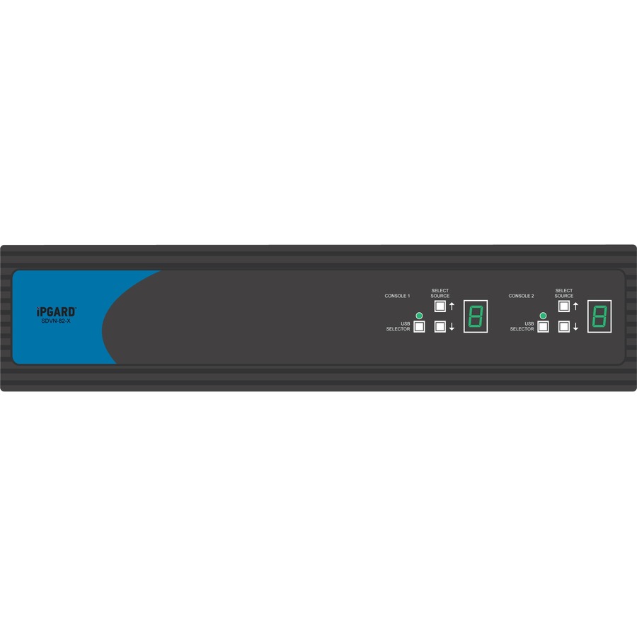 8 PORT DVI SINGLE HEAD SECURE KVM
