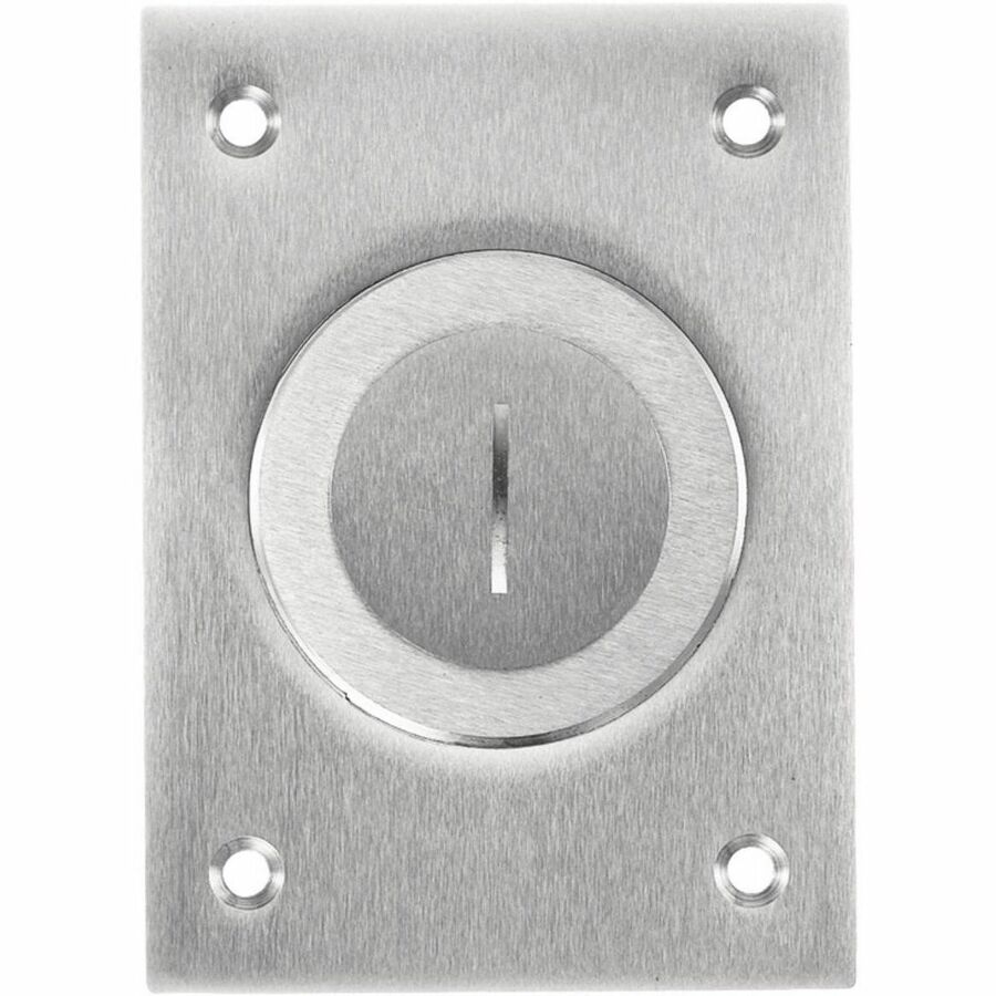 F-BOX CVR, RECT (2-1/8X 1), ALU