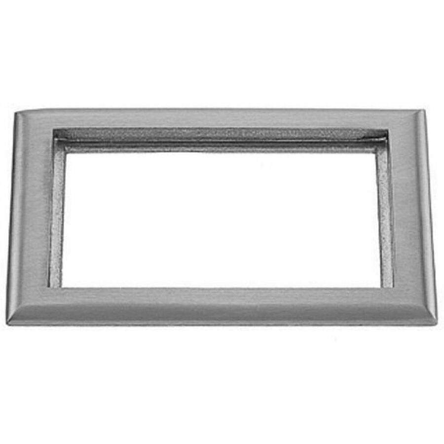 CARPET FLANGE, 2-G, RECTANGULAR ALU