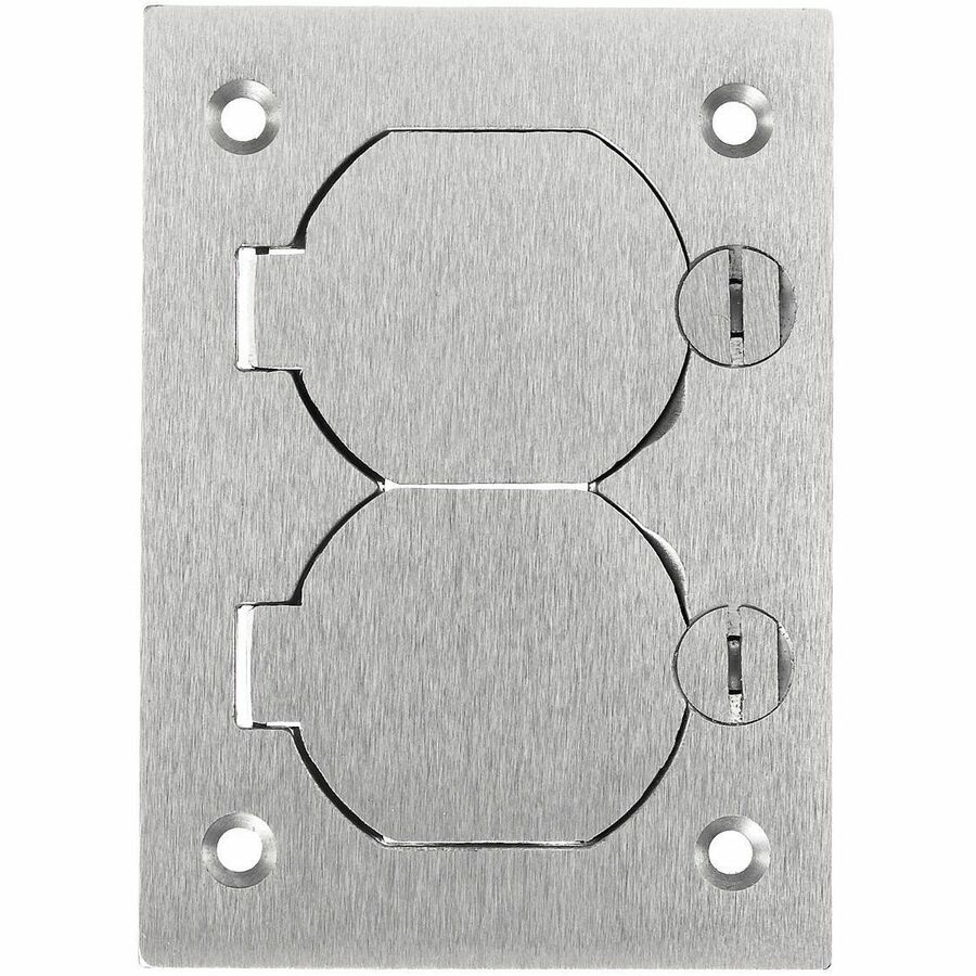 F-BOX CVR, RECT, DUP FLAP, ALU