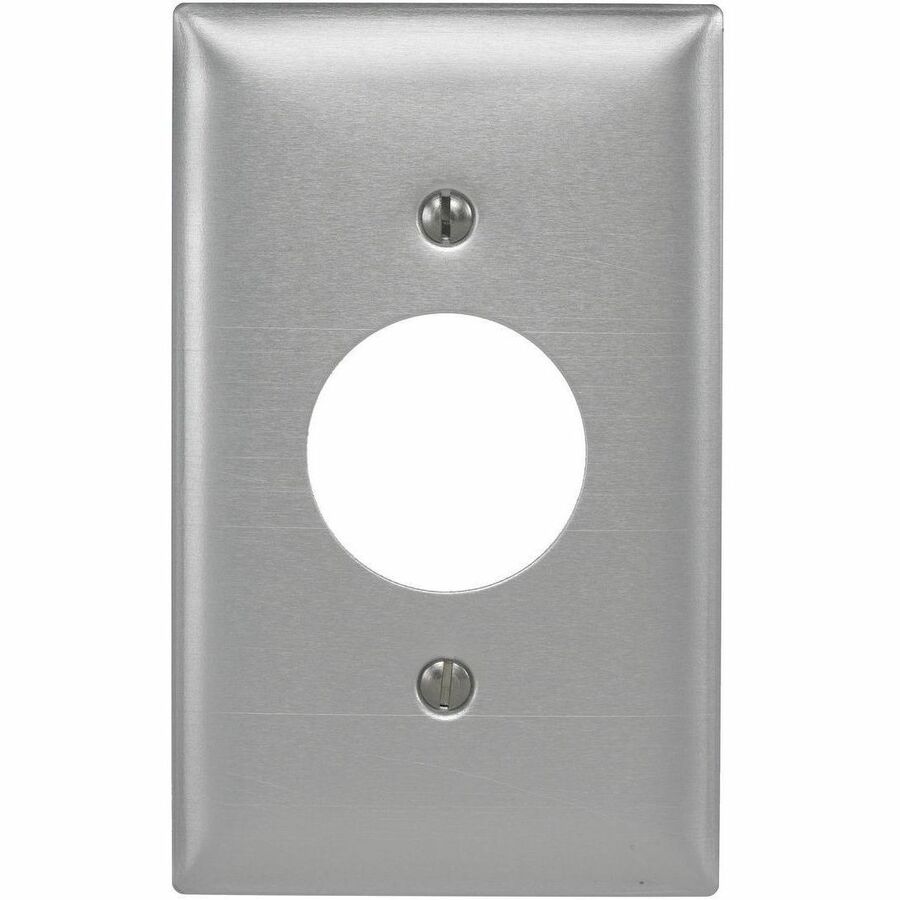 WALLPLATE 1-G, 1.40 OPENING, ALU