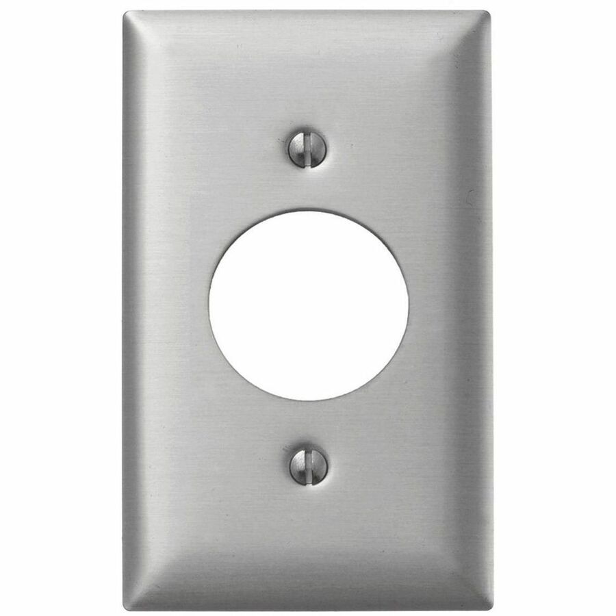 WALLPLATE 1-G, 1.60 OPENING, ALU