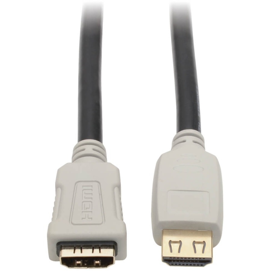 3FT HIGH-SPEED HDMI 2.0B M/F EXT CABLE GRIPPING CONNECTOR