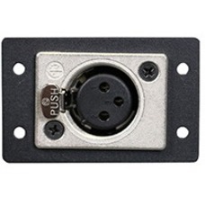 NEUTRIK XLR3-PIN,F/SOLDER