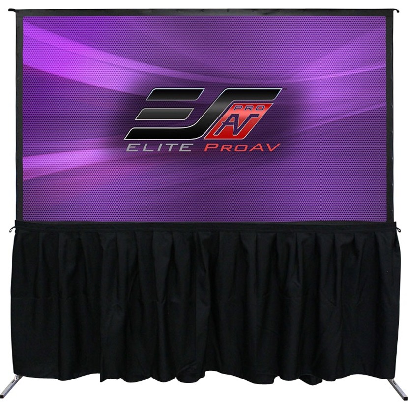 YARD MASTER PRO 2 PORTABLE OUTDOOR/INDOOR FOLDING-FRAME SCREEN, FRONT/REAR PROJE
