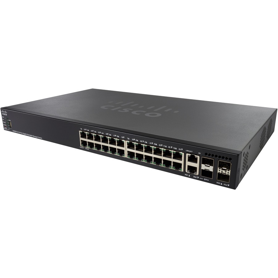 CISCOSG550X-24MP24-PRTGIGABITPOESTACKABLESW REMANUFACTURED