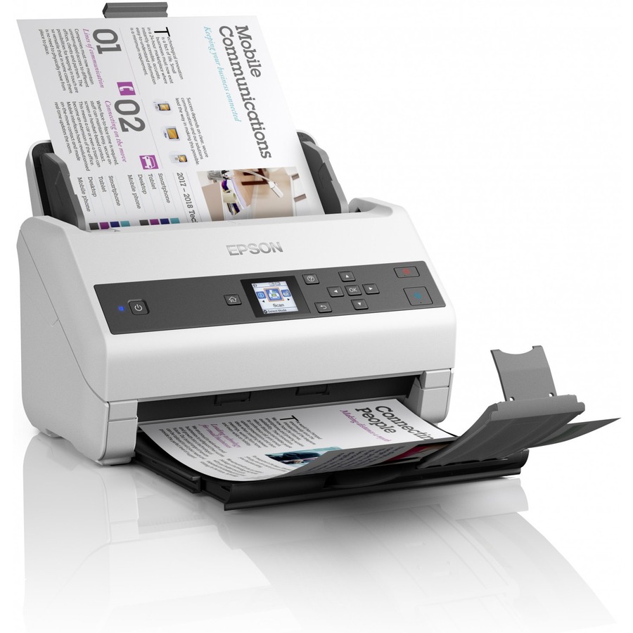 EPSON DS-870 COLOR DUPLEX WORKGROUP DOCUMENT SCANNER - 8.5 IN X 240 IN - 65 PPM