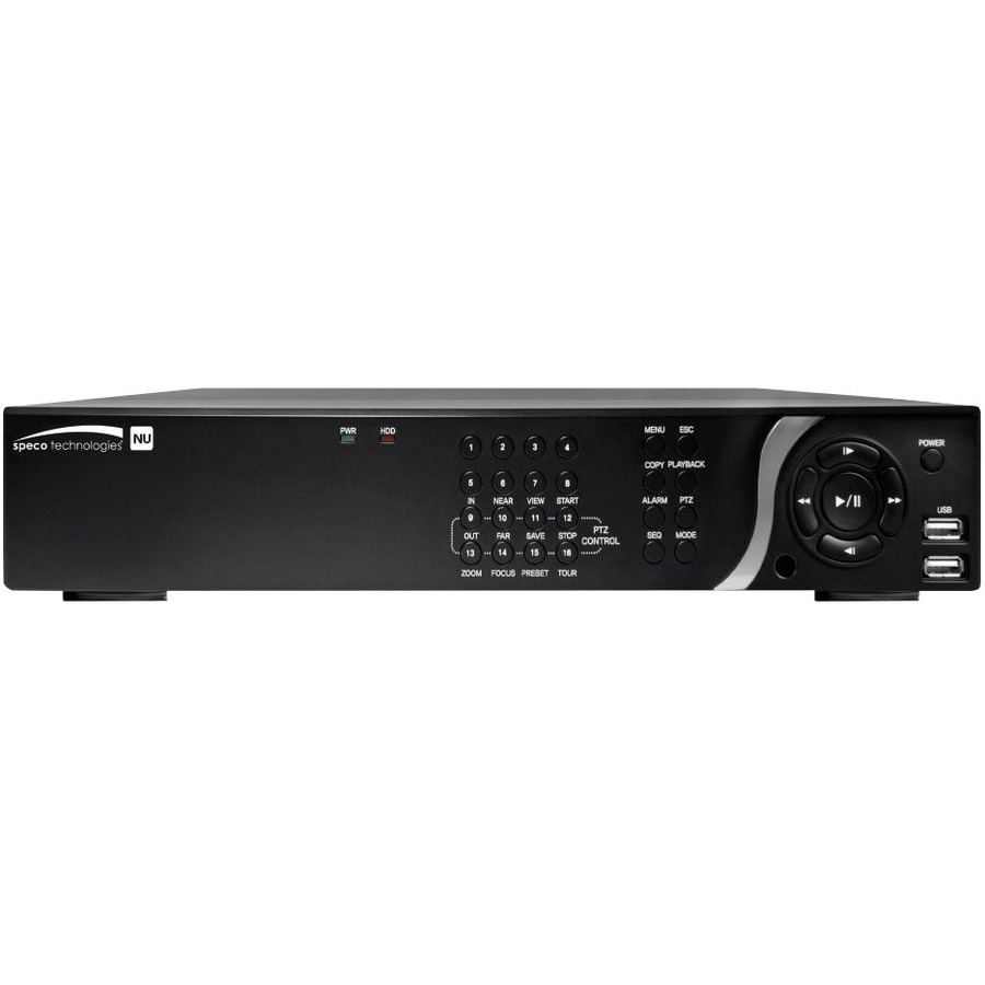 8 CHANNEL NVR WITH POE, H.265, 4K, 12TB, TAA