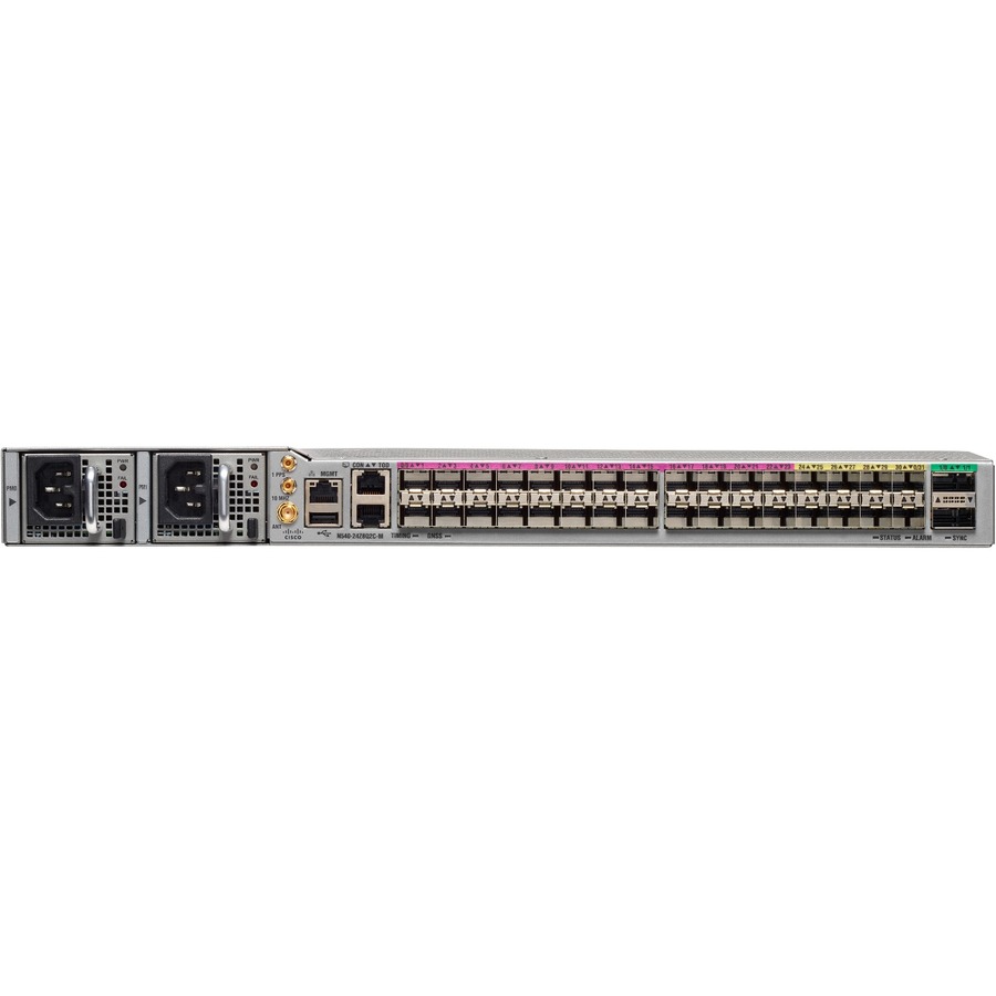 NCS540 24X1/10G SFP+, 8X1/10/25G SFP+/SFP28, 2X100G QSFP28