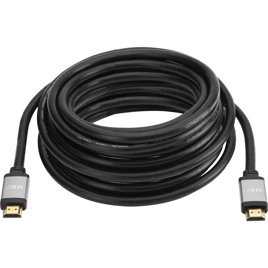 Connectivity 16ft Ultra High Speed Hdmi Cable, 48gbps Ultra-High Resolution Supp