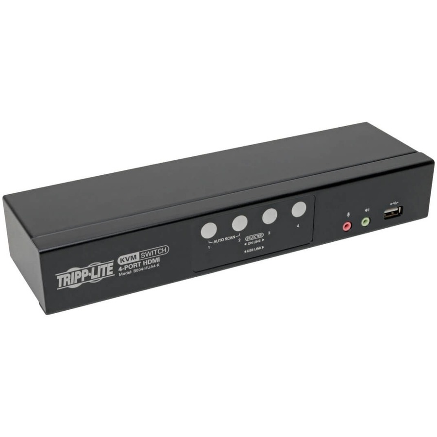 EATON TRIPP LITE SERIES 4-PORT HDMI/USB KVM SWITCH WITH AUDIO/VIDEO AND USB PERI