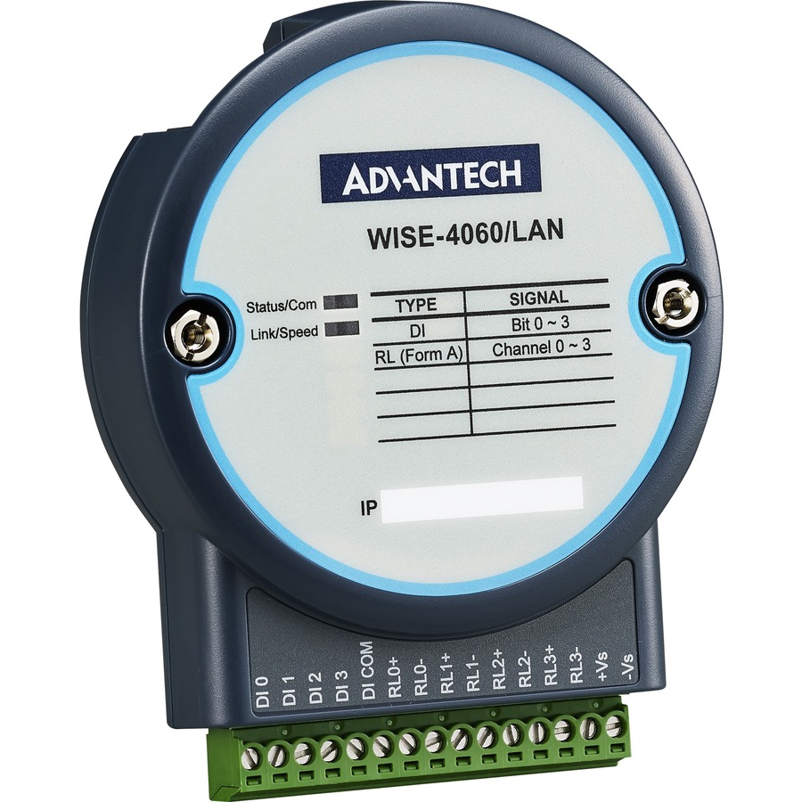 ETHERNET 4-CH DIGITAL INPUT, 4-CH RELAY