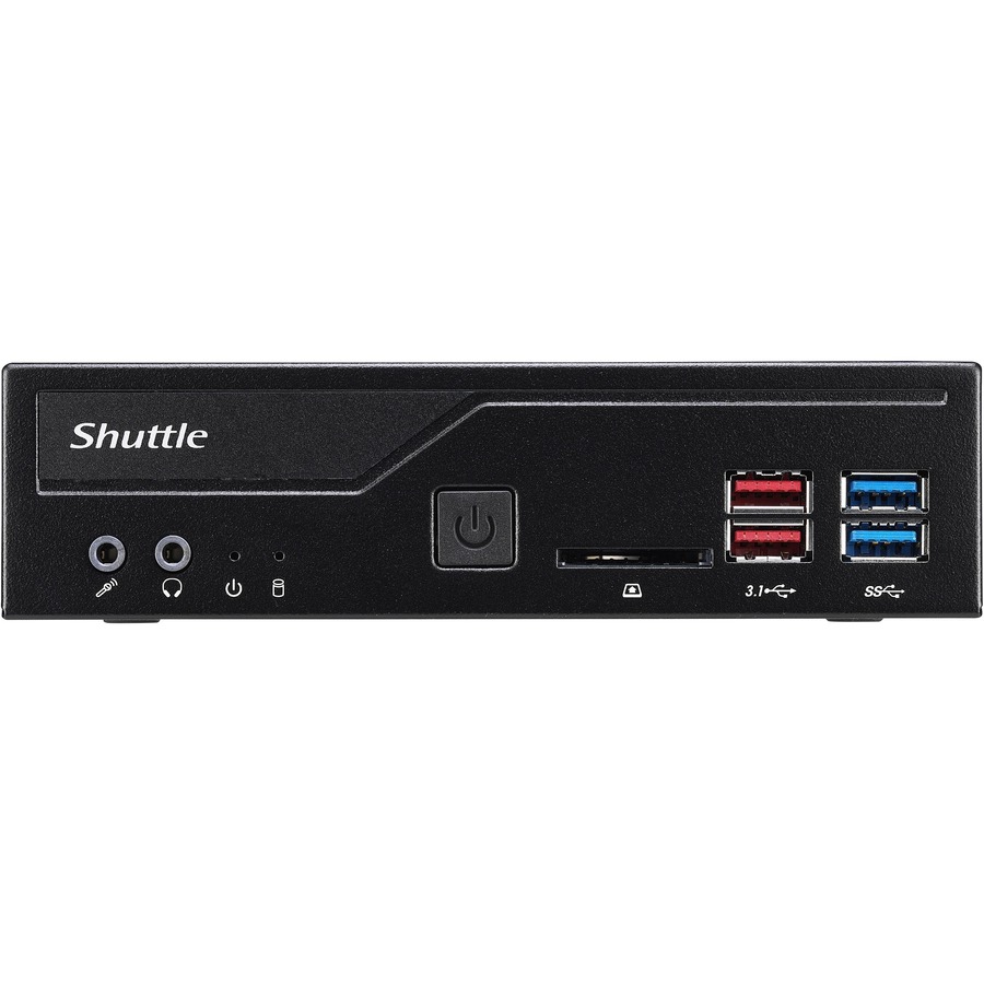 SHUTTLE XPC SLIM DH370 1.3L PC INTEL H370 SUPPORT 65W COFFEE LAKE CPU LGA 1151 M