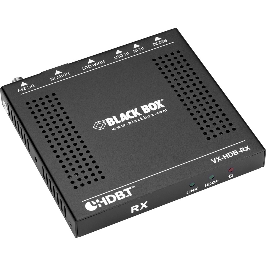 CATX HDMI VIDEO EXTENDER RECEIVER - 4K, 70M, POC, IR, RS232