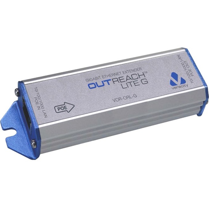 OUTREACH LITE G POE-POWERED LAN EXTENDER (100M/UNIT, NO POE OUT)