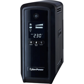 CyberPower Adaptive Sinewave CP900EPFCLCD 900VA Tower UPS - Tower - 8 Hour Recharge - 230 V AC Output