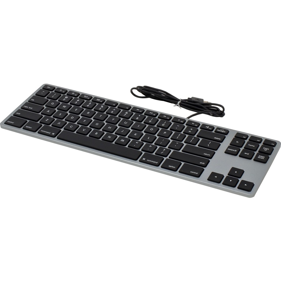 MATIAS BACKLIT WIRE ALUMINUM KEYBOARD GR