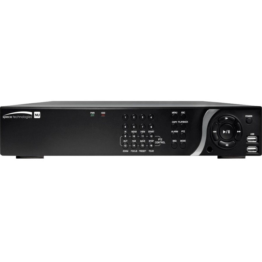 16 CHANNEL NETWORK SERVER WITH POE, H.265, 4K- 20TB, TAA