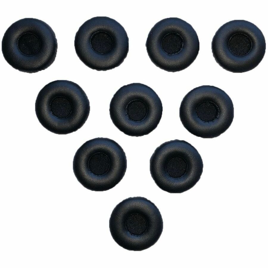 10PC LEATHERETTE EAR CUSHION MULTI 10