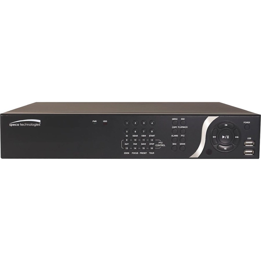 8 CHANNEL NVR WITH POE, H.265, 4K, 16TB, TAA