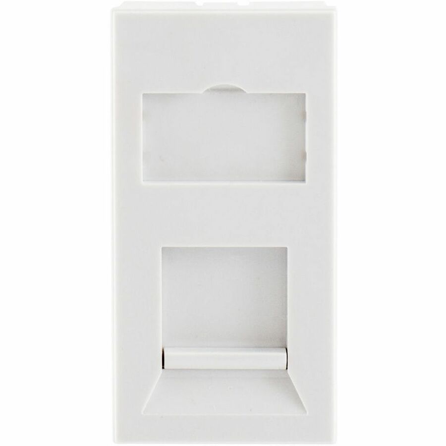MODULE,UK,SHUTTERED,50X25MM,WH,150PK
