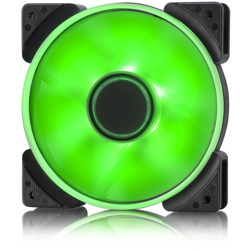 FRACTAL DESIGN Prisma SL-12 120mm Green LED Long Life Sleeve Bearing Computer Case Fan