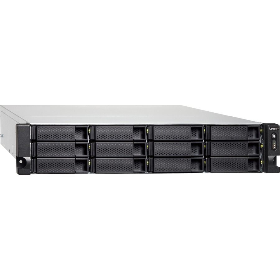 QNAP TS-1283XU-RP-E2124-8G 12-Bay 2U Rackmount SAN/NAS Server (TS-1283XU-RP-E2124-8G-US)