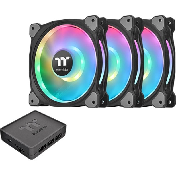 RIING DUO 140MM 18 LED CASE FAN, 3 PACK