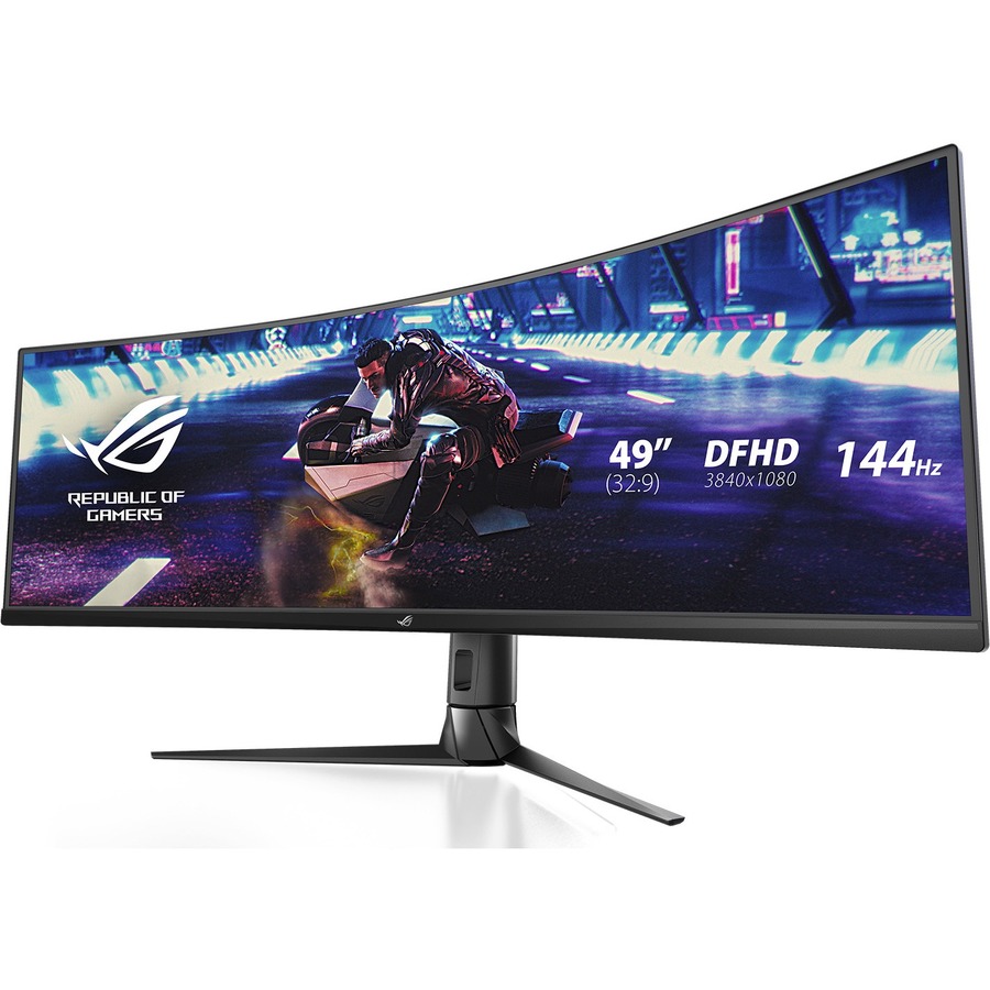 ROG STRIX XG49VQ GAMING MONITOR 49IN CURVED 3840X1080 DFHD @ 144HZ DISPLAY HDR 4