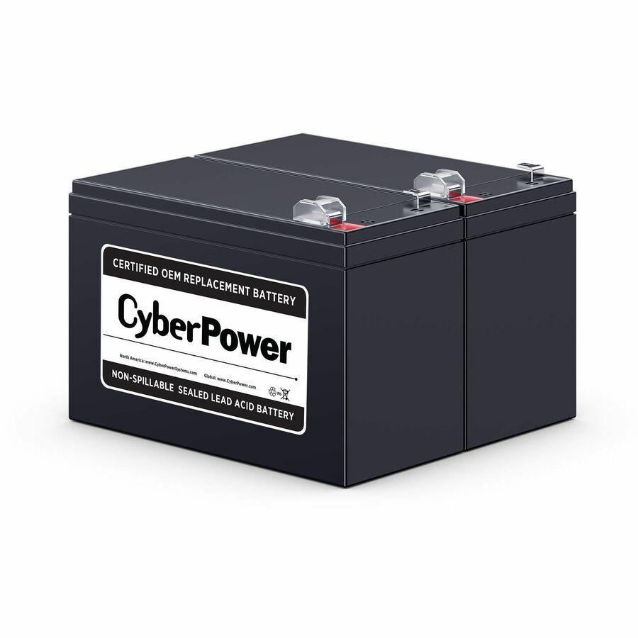 THE RB1290X2 UPS REPLACEMENT BATTERY CARTRIDGE RESTORES LIFE TO CYBERPOWER UPS S