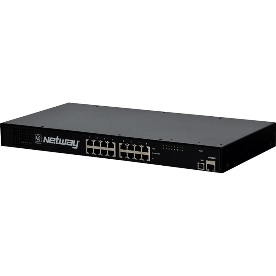 Network Managed 802.3bt 4ppoe Midspan, 8-Port, 10/100/1000, 90w Max per Port (480w Total Power), Battery Charging, 115/230vac