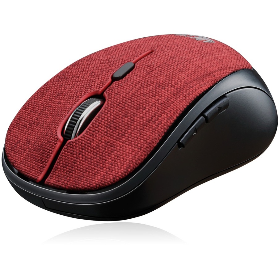 Wireless Fabric mini Mouse Red