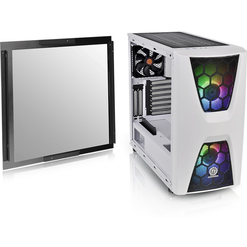 COMMANDER C34 SNOW ARGB MID TOWER CASE