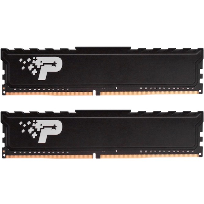 PATRIOT PREMIUM 16GB 2666MT/S UDIMM BLACK HS KIT
