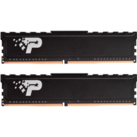 PATRIOT PREMIUM 32GB 2666MT/S UDIMM BLACK HS KIT