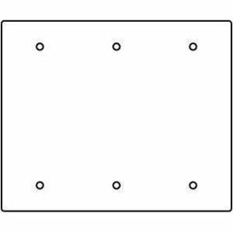 3-GANG BLANK SECTIONAL DE