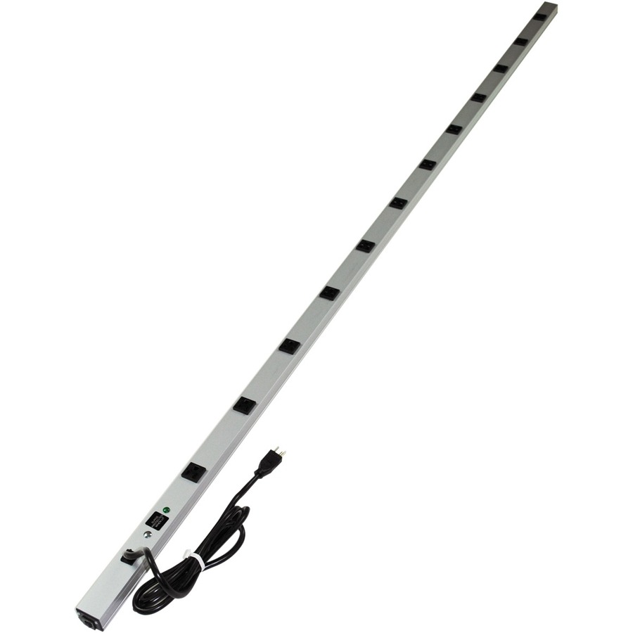 NARROW,77IN GRAY W/12 5-