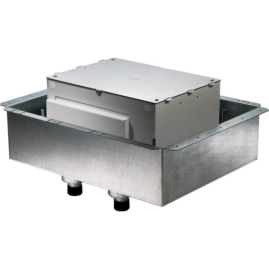 8-GANG FLOOR BOX STEEL FC
